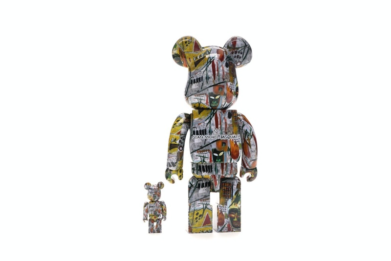 Bearbrick Jean-Michel Basquiat 100% & 400% Set Multi