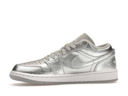 Jordan 1 Low SE Metallic Silver (Women's)