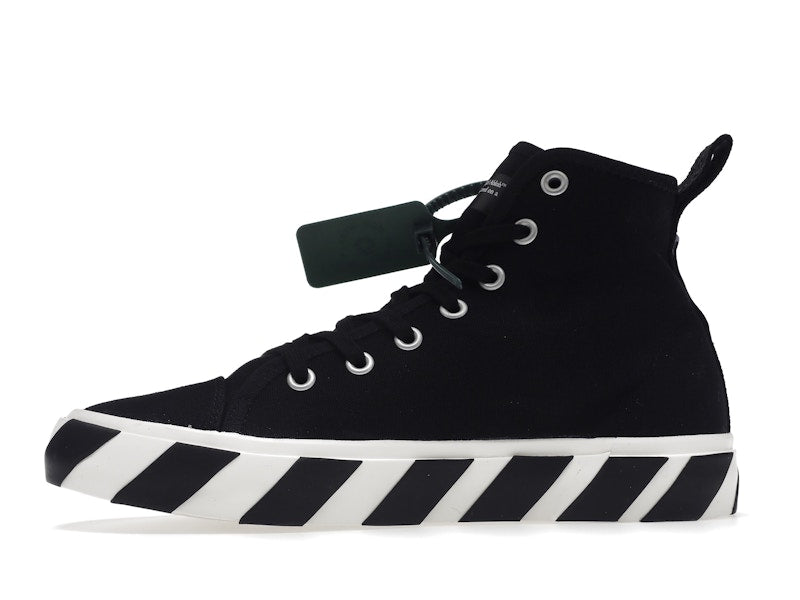 OFF-WHITE Vulc Mid Canvas Black White
