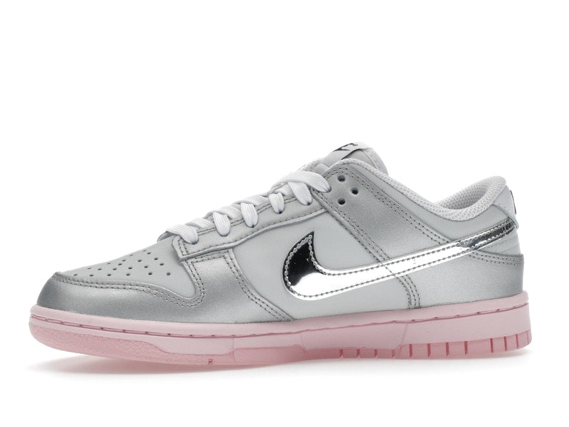 Nike Dunk Low LX Metallic Silver Pink Foam (Women's)