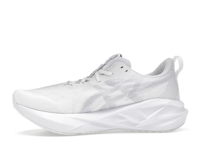 ASICS Novablast 5 White Piedmont Grey