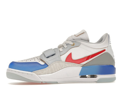 Jordan Legacy 312 Low White Game Royal University Red