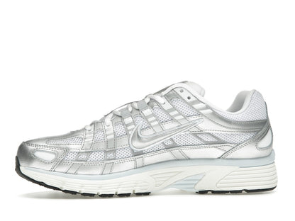 Nike P-6000 White Blue Tint Sail Metallic Silver (Women's)