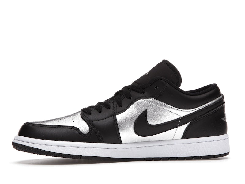 Jordan 1 Low SE Black Metallic Silver (Women's)