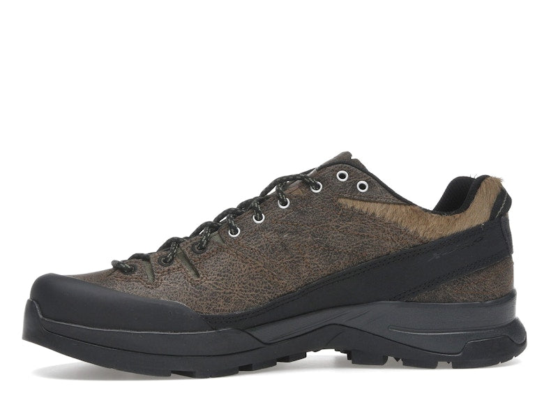 Salomon X-ALP Low Distressed Leather Dark Earth Black