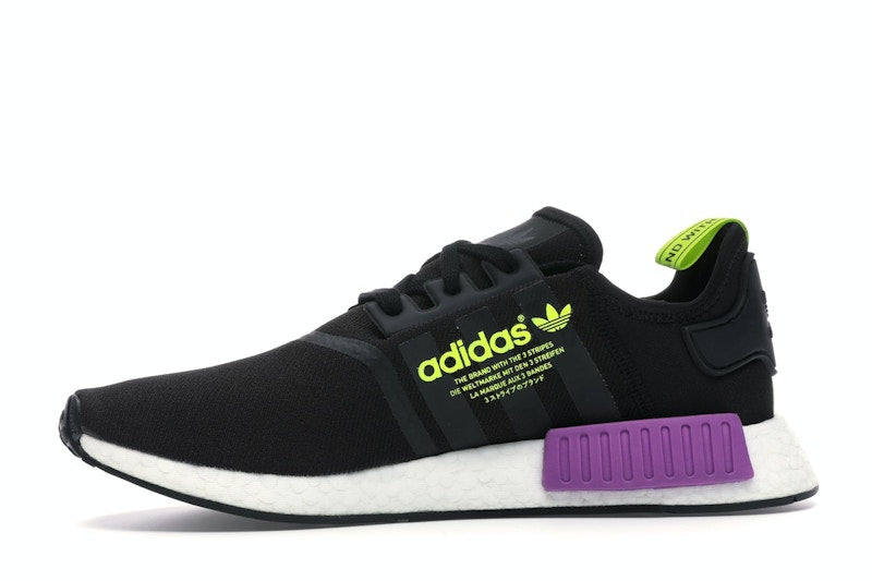 adidas NMD R1 Core Black Shock Purple