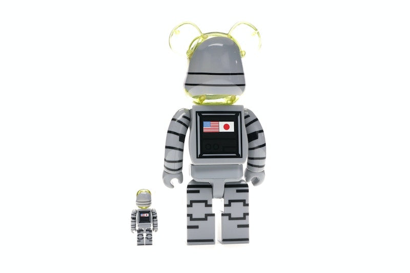 Bearbrick x Billionaire Boys Club x Neighborhood 100% & 400% Set White/Black