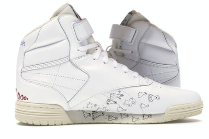Reebok Ex-O-Fit Clean Hi Bait x Ghostbusters x Stranger Things Vintage