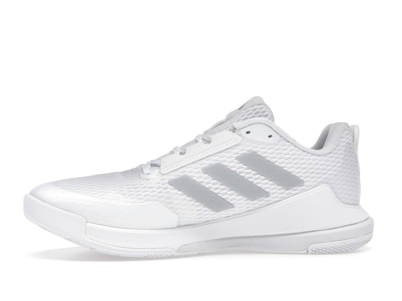 adidas Novaflight 2 Indoor Cloud White Silver Metallic (Women's)