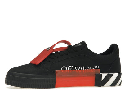 OFF-WHITE Vulcanized Low Canvas Black White