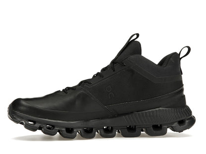 On Running Cloud Hi Waterproof Black