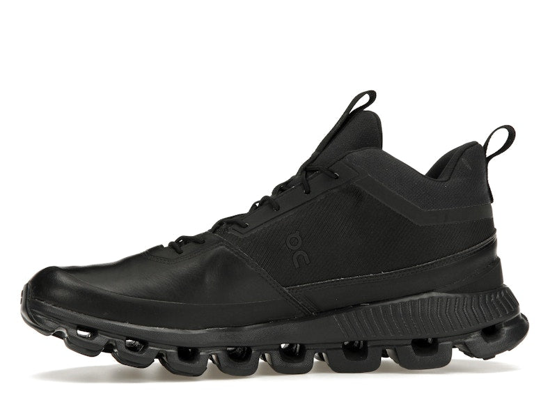 On Running Cloud Hi Waterproof Black