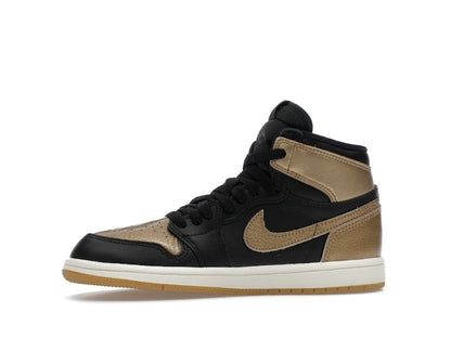 Jordan 1 Retro High OG Black Metallic Gold (PS)