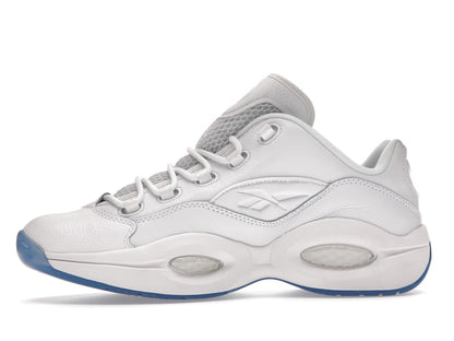 Reebok Question Low White Clear Blue Sole