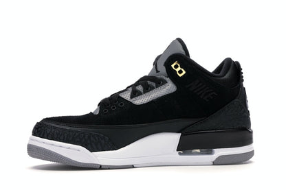 Jordan 3 Retro Tinker Black Cement Gold