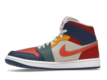 Jordan 1 Mid SE Multi Color (2022) (Women's)