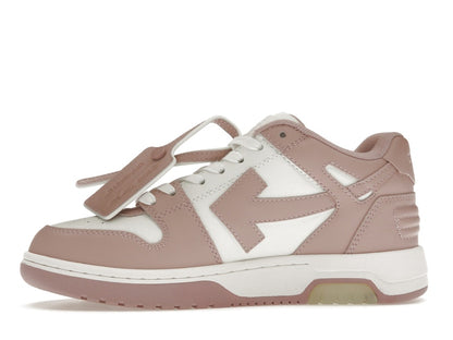 Off-White Out Of Office Calf Leather White Pink (Women's)