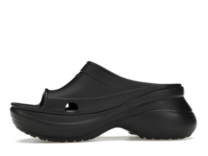 Balenciaga x Crocs Pool Slide Sandals Black (Women's)