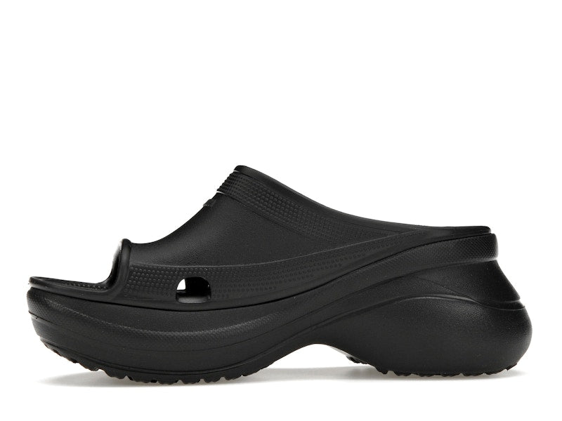 Balenciaga x Crocs Pool Slide Sandals Black (Women's)