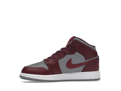 Jordan 1 Mid Cherrywood Red (GS)