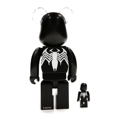 Bearbrick x Marvel Spider-Man Black Costume 100% & 400% Set
