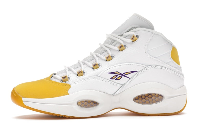 Reebok Question Mid Yellow Toe