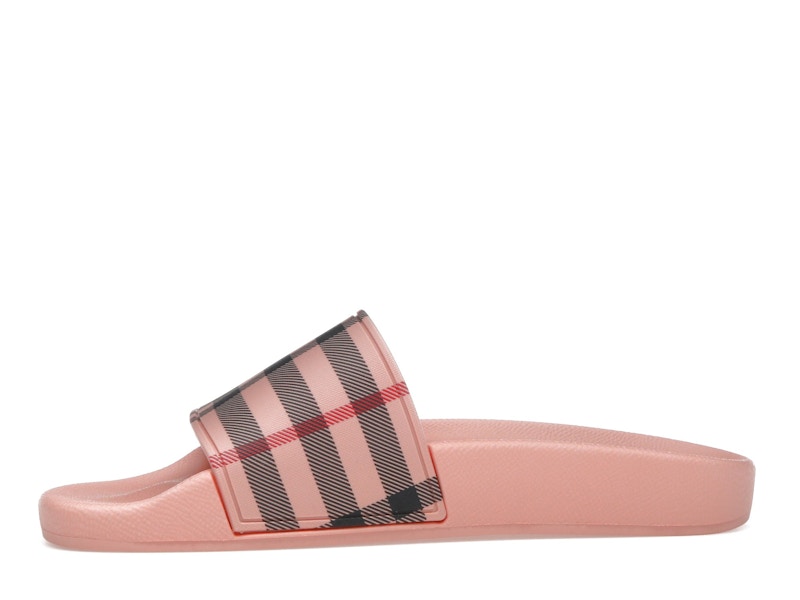 Burberry Furley Slides Vintage Check Pink (Women's)