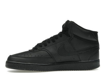 Nike Court Vision Mid Next Nature Triple Black