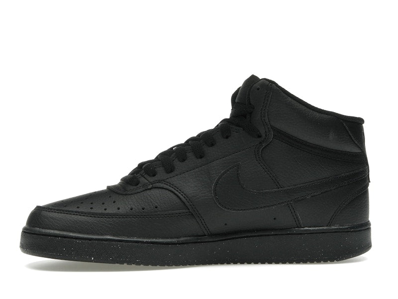Nike Court Vision Mid Next Nature Triple Black