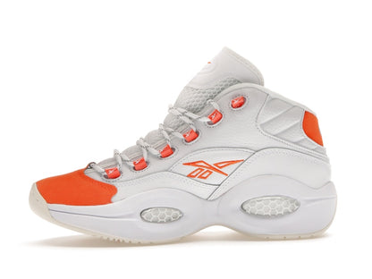 Reebok Question Mid Orange Toe