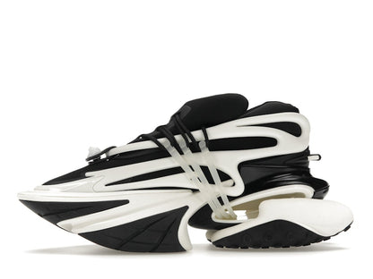 Balmain Unicorn Low-Top Black White