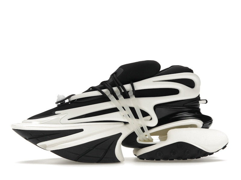 Balmain Unicorn Low-Top Black White