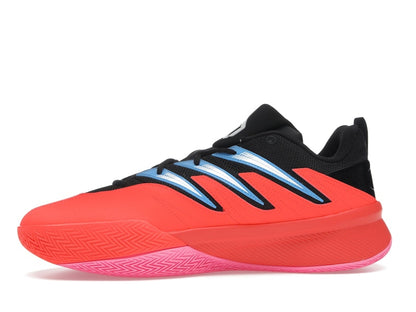 adidas Dame Certified 3 Low Solar Red Core Black Cloud White