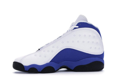 Jordan 13 Retro White Hyper Royal Black (GS)
