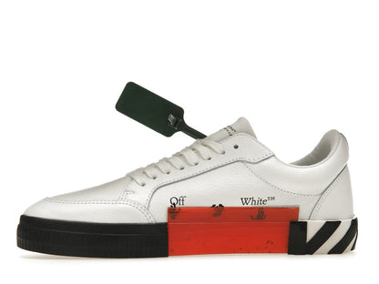 OFF-WHITE Vulc Low Leather White Black SS22