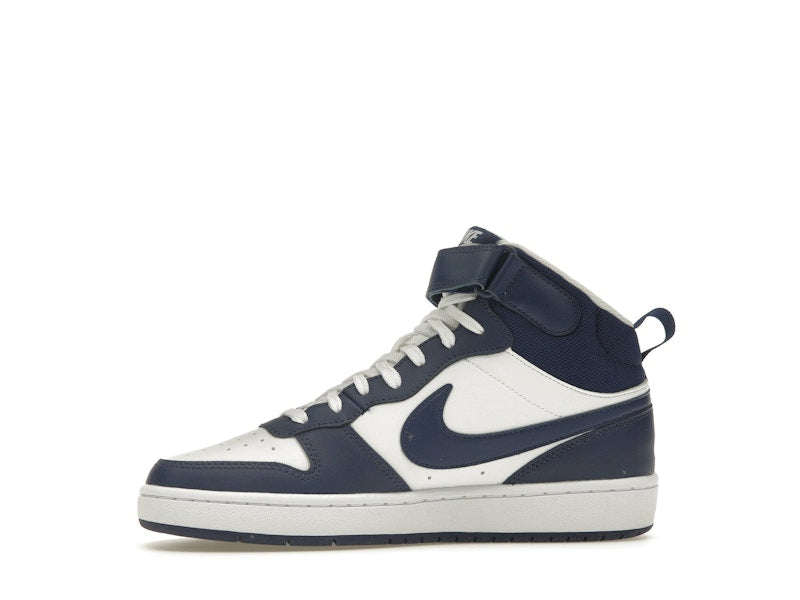 Nike Court Borough Mid 2 White Blue Void (GS)