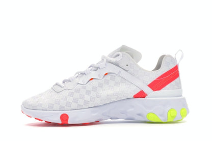 Nike React Element 55 White Crimson Volt