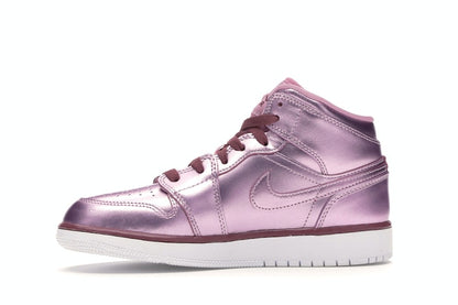 Jordan 1 Mid Pink Rise (GS)
