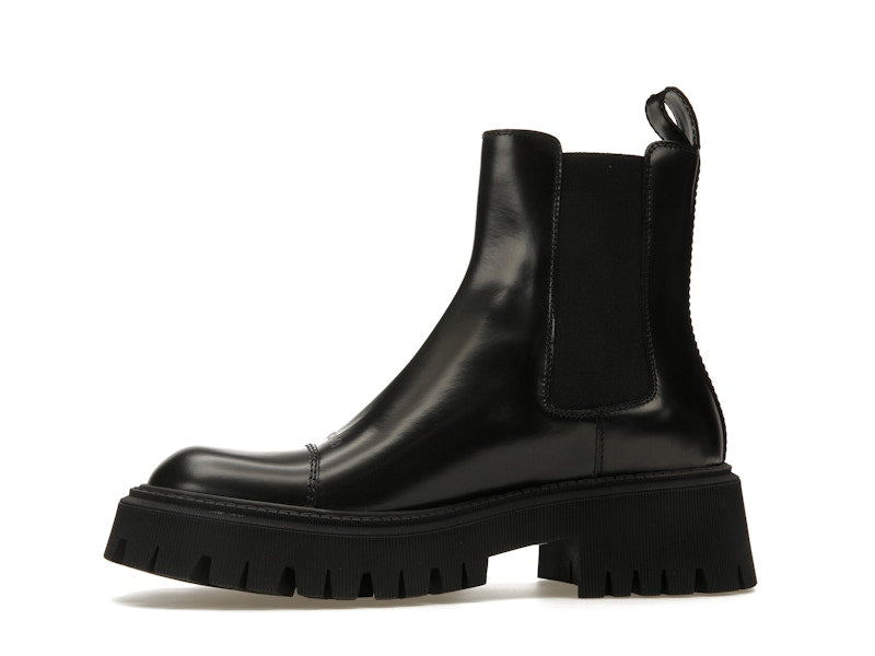 Balenciaga Tractor 20mm Boot Black
