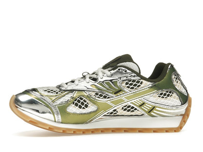 Bottega Veneta Orbit Mud White