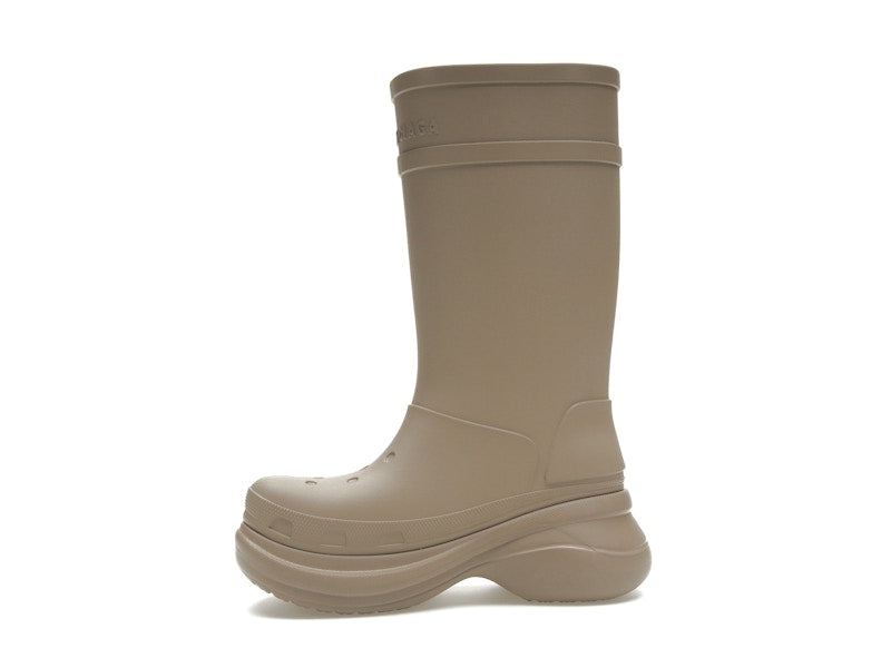 Balenciaga x Crocs Boot Beige Rubber