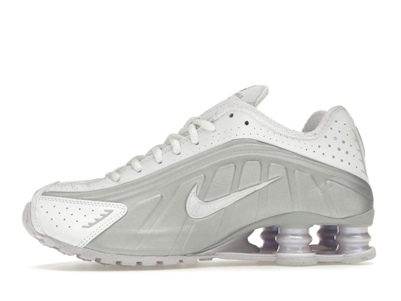 Nike Shox R4 White Metallic Platinum Barely Grape (Women's)