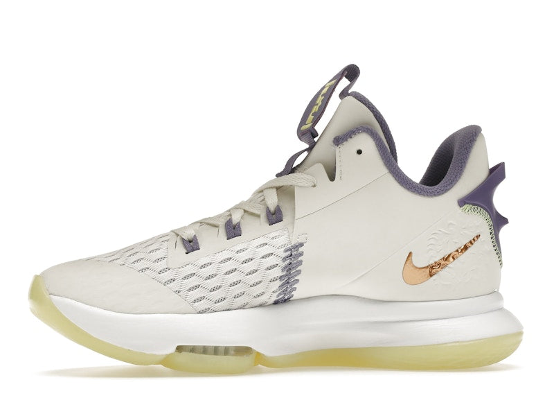 Nike LeBron Witness 5 Summit White Metallic Bronze