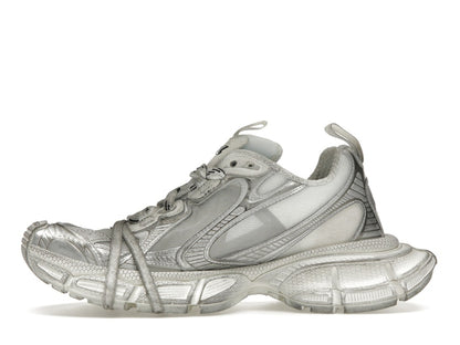 Balenciaga 3XL White Silver Summer Mesh