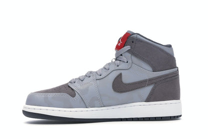 Jordan 1 Retro High Camo 3M Wolf Grey (GS)