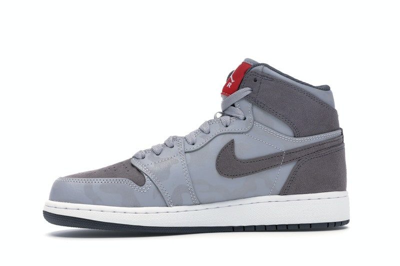 Jordan 1 Retro High Camo 3M Wolf Grey (GS)