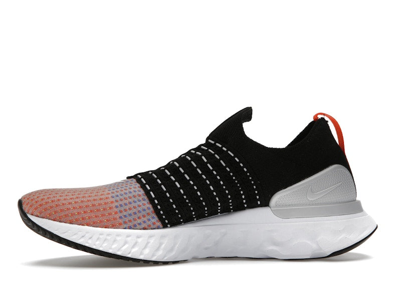 Nike React Phantom Run Flyknit 2 Black Team Orange