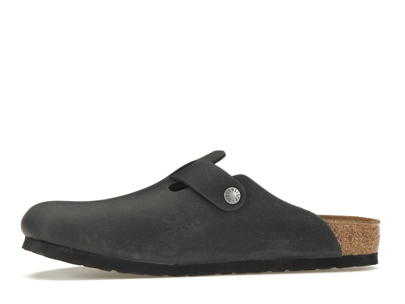 Birkenstock Boston Oiled Leather Black