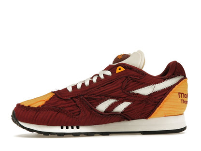 Reebok Classic Leather Pump Market Classic Burgundy