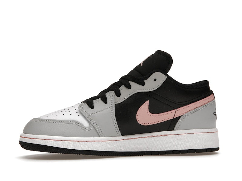 Jordan 1 Low Black Grey Pink (GS)